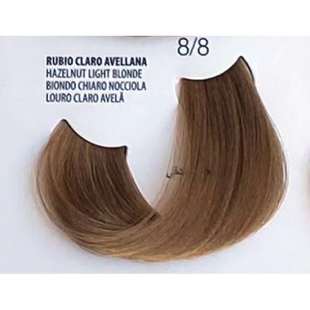 Fusion Tinte Permanente En Crema N.  8. 8 Rubio Claro Avellana   150 Ml