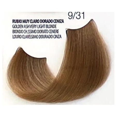 Fusion Tinte Permanente En Crema N. 9.31 Rubio Muy Claro Dorado Ceniza 150 Ml