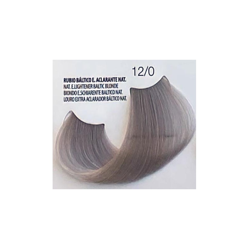 Fusion Tinte Permanente En Crema N. 12. 0 Super Aclarante Rubio Baltico Natural   150 Ml