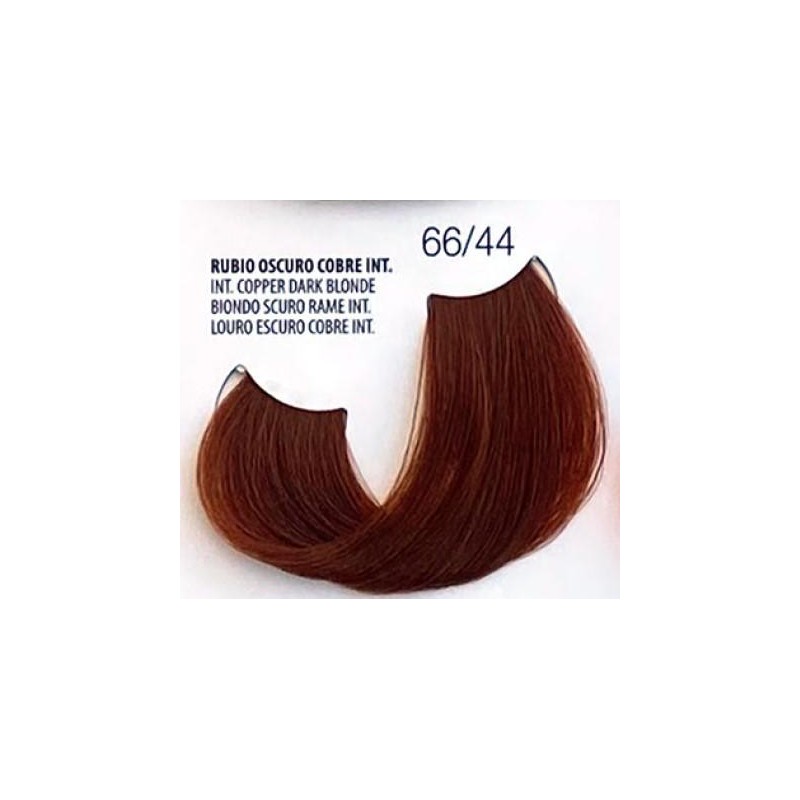 Fusion Tinte Permanente En Crema N.66.44 Rubio Oscuro Cobre Intenso   150 Ml
