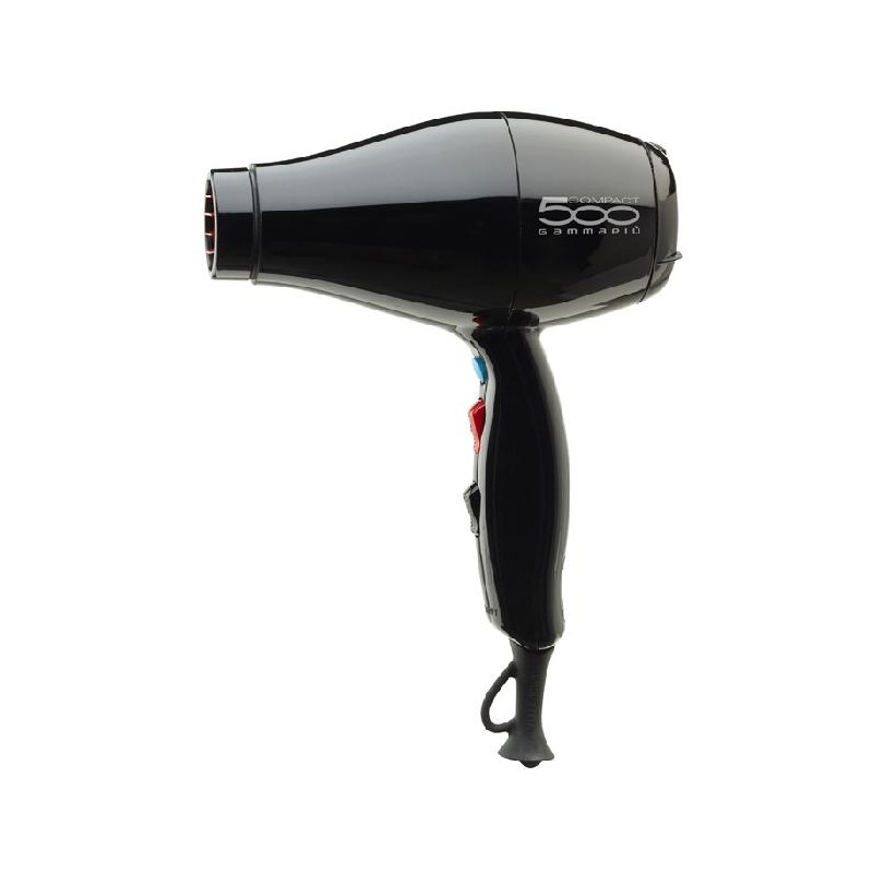 Gamma Piu Secador 500 Compact New Negro 2000w 410gr Ref. Pagamma500c032