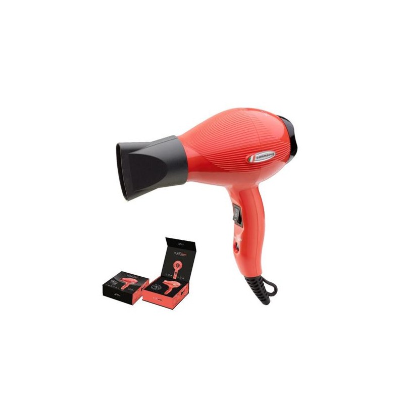 Gamma Piu Secador E-t-c Mini Viaje Doble Voltaje Para Cruceros Rojo Marrakech Ref. Paetcminiit-074