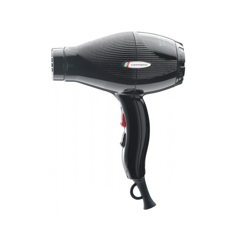 Gamma Piu Secador E-t.c. Light Tormalionic Ultraligero Negro 2100w Ref. Pagametclig-032