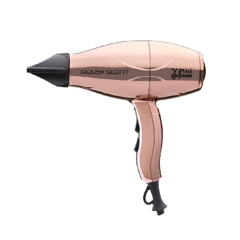 Gamma Piu Secador Relax Silent Tormalionic Gold Rose 2100w Ref. Pasilion21w-258