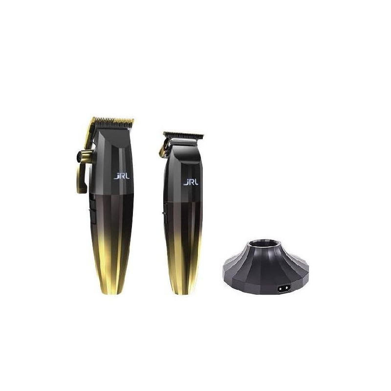 Jrl Maquinas Ff Fresh Combo Gold Edition  Clipper Y Trimmer Sin Cable  Ref. Zzmaq34606
