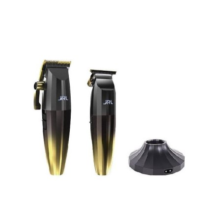 Jrl Maquinas Ff Fresh Combo Gold Edition  Clipper Y Trimmer Sin Cable  Ref. Zzmaq34606