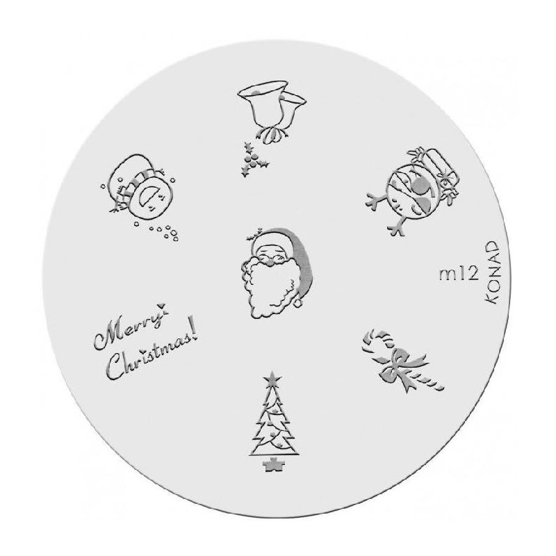 Konad Placa De Diseños Kim12