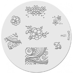 Konad Placa De Diseños Kim51