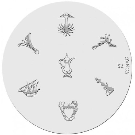 Konad Placa De Diseños S 2 Kim502