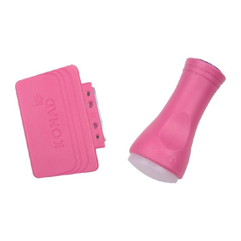 Konad Raspador + Sello Blanco Ref. Ki0301