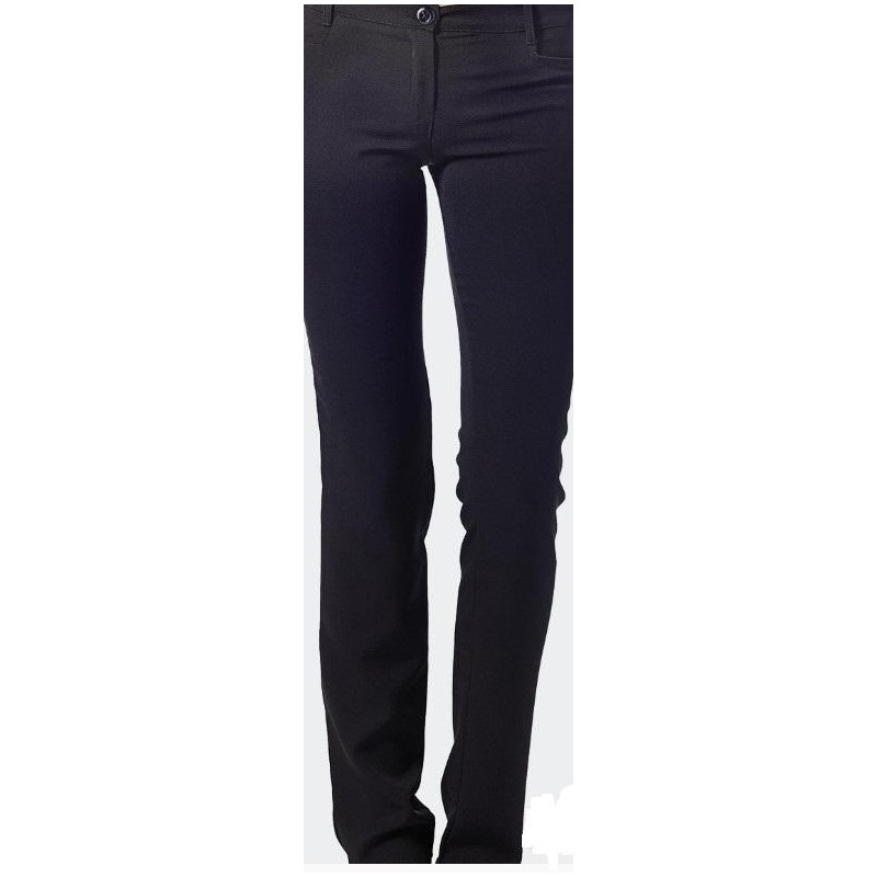 Lacla Pantalon Elastan Cintura Baja Ref. Pa0901(41300901 Negro )