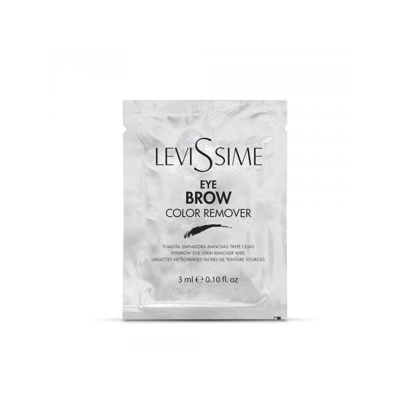 Levissime Eye Brown Color Remover Toallita Limpiadora 3 Ml. Ref. 4593