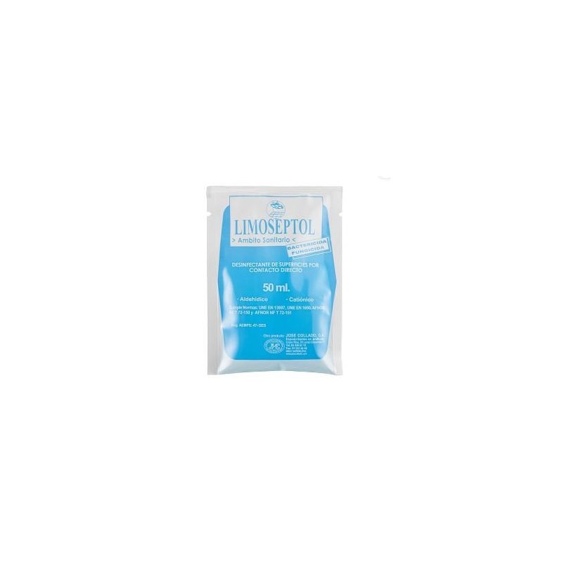 Limoseptol Desinfectante Utensilios Sobres 50ml   Ref. 06151