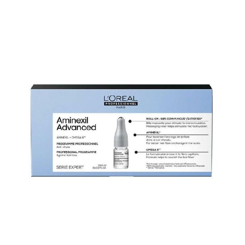 Loreal Expert Aminexil Advanced Caida 10 Ampo. 6 Ml. Ref. E4312500