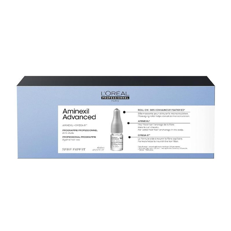 Loreal Expert Aminexil Advanced Caida 42 Ampo. 6 Ml. Ref. E3554200 F.n.