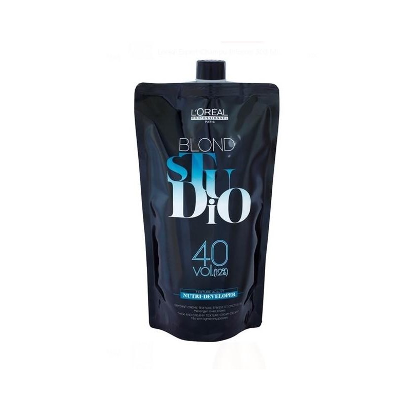 Loreal Oxidante Revelador Blond Studio Platinium Nutri-revelador En Crema 40 Vol. Litro