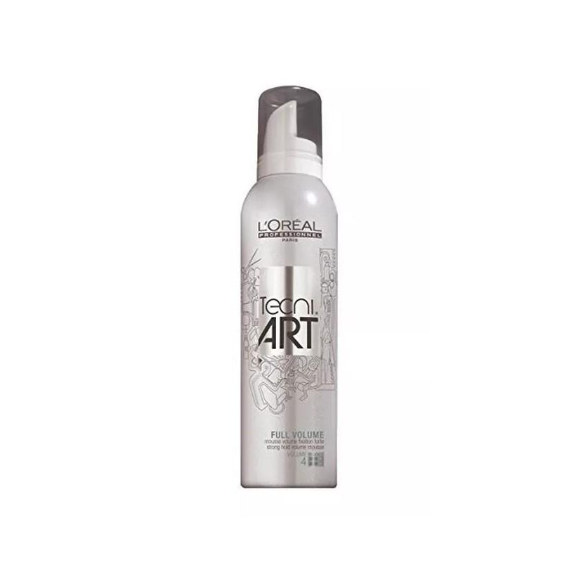 Loreal Styling Tecni Art Volume Full Espuma Forte F4 250 Ml.