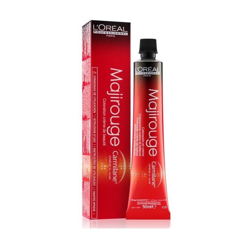 Loreal Tinte Permanente Majirel En Crema N. Majirouge  5.45 Castaño Claro Cobrizo Caoba