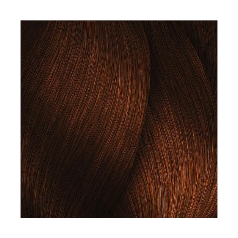 Loreal Tinte Permanente Nuevo Inoa En Gel Sin Amoniaco N.  4.45 Castaño Cobrizo Caoba Tubo 60 Grs