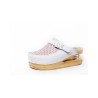 Luver Zueco Muelle Transpirable Mod.120a Blanco Y Rosa 40