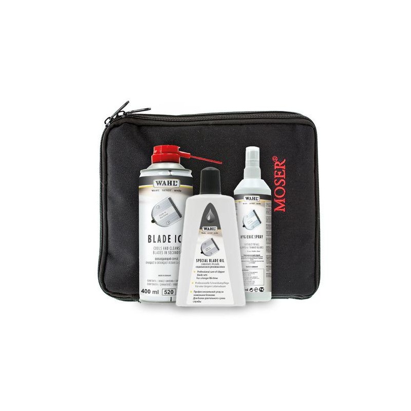 Moser Blade Care Set Completo De Limpieza Para Cuchillas Ref. 1000-7410