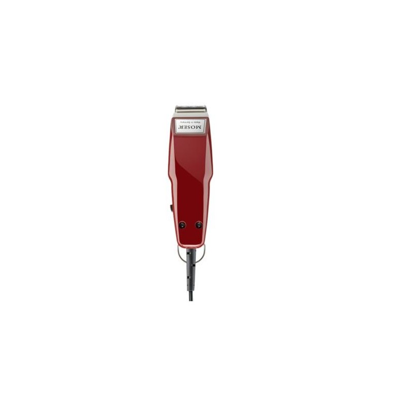 Moser Maquina Cortapelo De Contorno Profesional Con Cable Mod. 1400 Mini Roja Ref.1411-0050