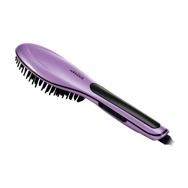 My Hair Cepillo Alisador Electrico Alissa Brush Prof 230 Purple Metal Ref. 09001008