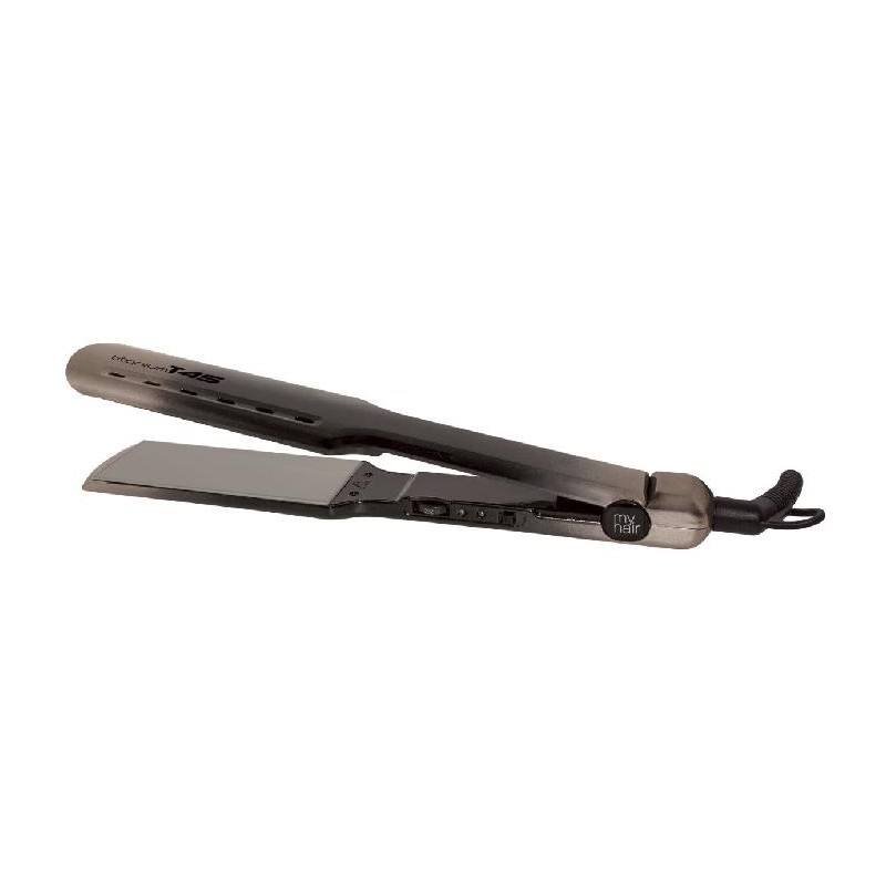 My Hair Plancha Titanium Gris Metal T45 Profesional 45mm Ref. 09005103