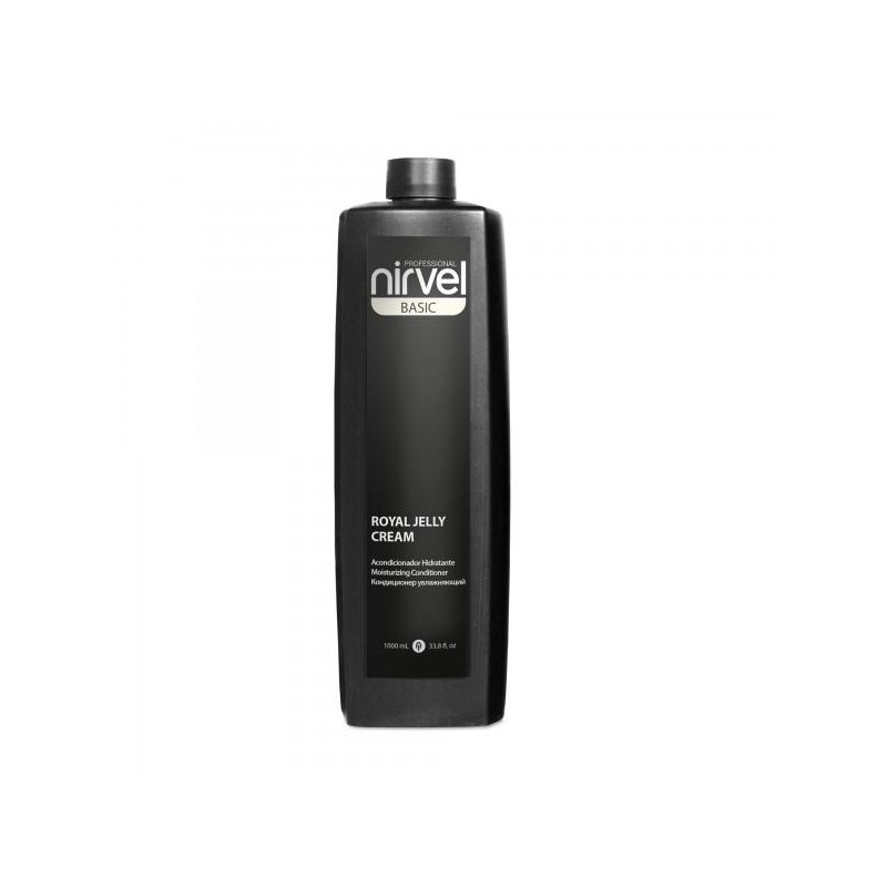 Nirvel Basic Acondicionador Hidratante Con Jalea Real En Crema Royal Jelly Cream 1 L. Ref. 6610
