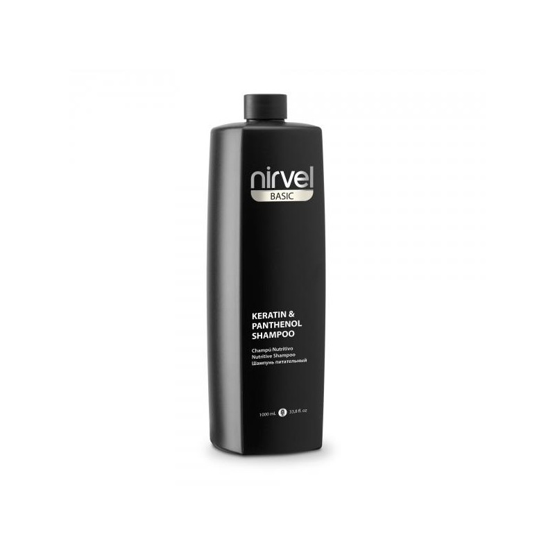 Nirvel Basic Champu Nutritivo Keratin Y Panthenol 1 L. Ref. 6612