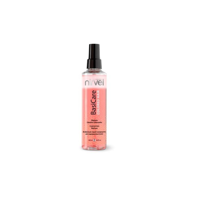 Nirvel Basicare Biphase Acondicionado Cabellos Coloreados  200ml    Ref. 7514