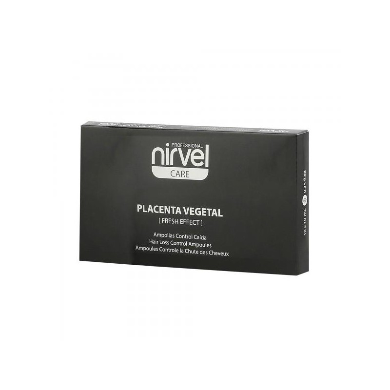 Nirvel Care Placenta Vegetal Ampollas Fresh Effect  10x10ml    Ref. 8499