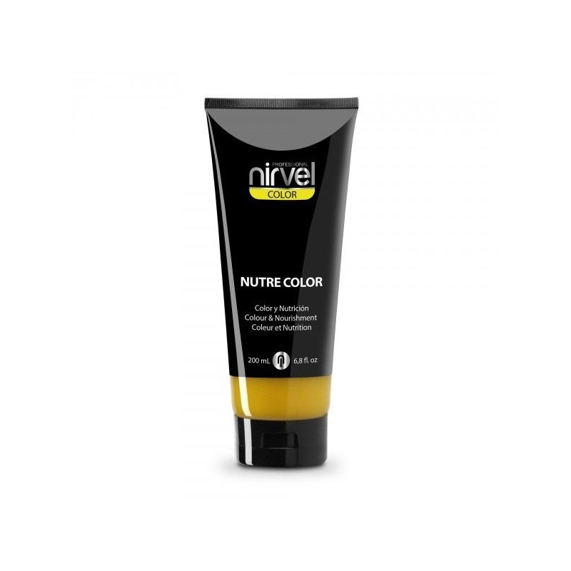 Nirvel Color Coloracion Temporal Y Nutricion Nutrecolor Amarilla 200 Ml. Ref. 7989