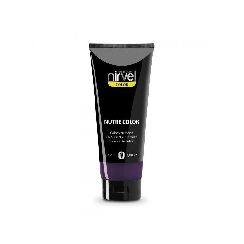 Nirvel Color Coloracion Temporal Y Nutricion Nutrecolor Berenjena 200 Ml. Ref. 8411