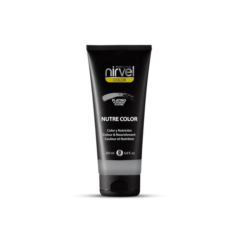 Nirvel Color Coloracion Temporal Y Nutricion Nutrecolor Blond Platino 200 Ml. Ref. 7545