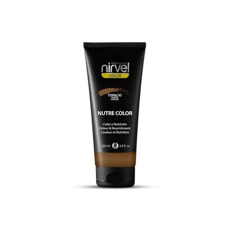 Nirvel Color Coloracion Temporal Y Nutricion Nutrecolor Blond Topacio 200 Ml. Ref. 7544