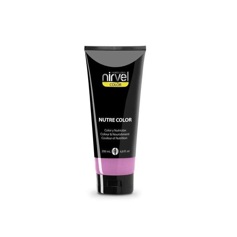 Nirvel Color Coloracion Temporal Y Nutricion Nutrecolor Chicle 200 Ml. Ref. 6710
