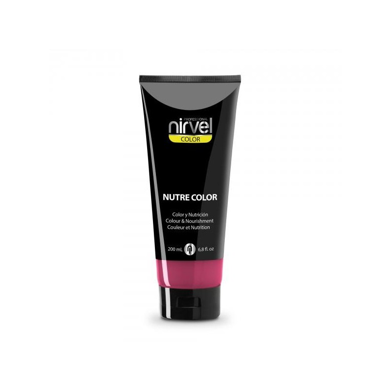 Nirvel Color Coloracion Temporal Y Nutricion Nutrecolor Fresa 200 Ml. Ref. 6709