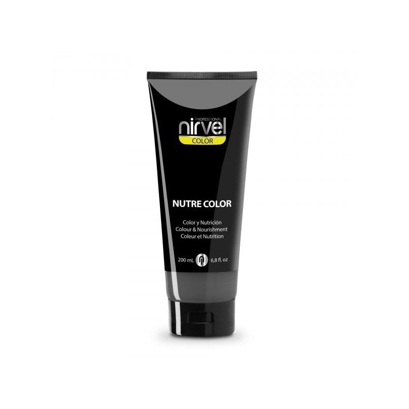 Nirvel Color Coloracion Temporal Y Nutricion Nutrecolor Gris 200 Ml. Ref. 8283