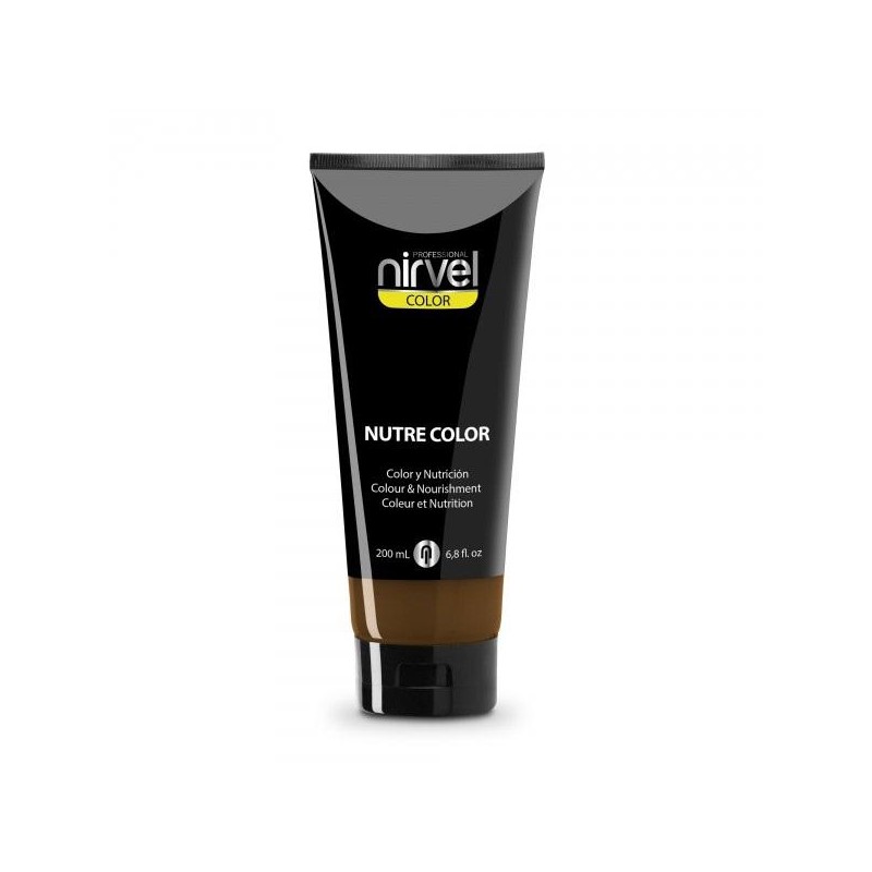 Nirvel Color Coloracion Temporal Y Nutricion Nutrecolor Marrón Intenso 200 Ml. Ref. 8279