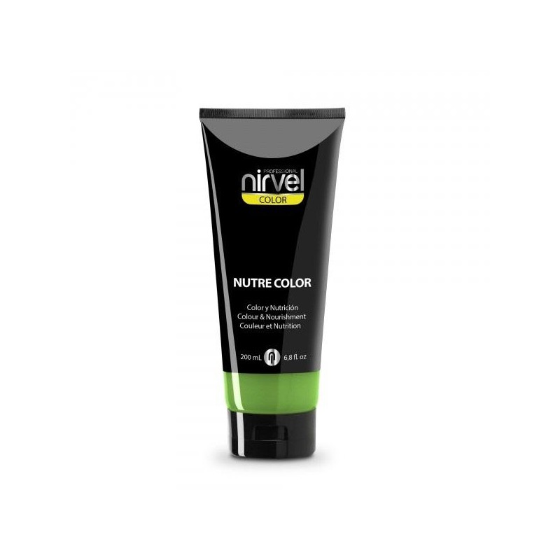 Nirvel Color Coloracion Temporal Y Nutricion Nutrecolor Menta 200 Ml. Ref. 6707