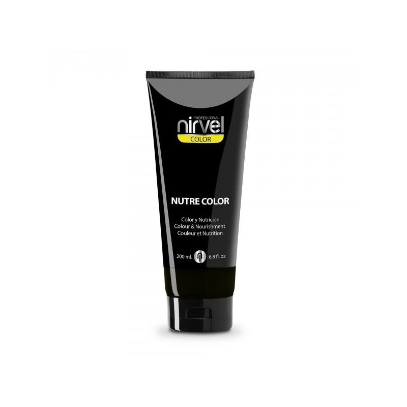 Nirvel Color Coloracion Temporal Y Nutricion Nutrecolor Negro 200 Ml. Ref. 6672