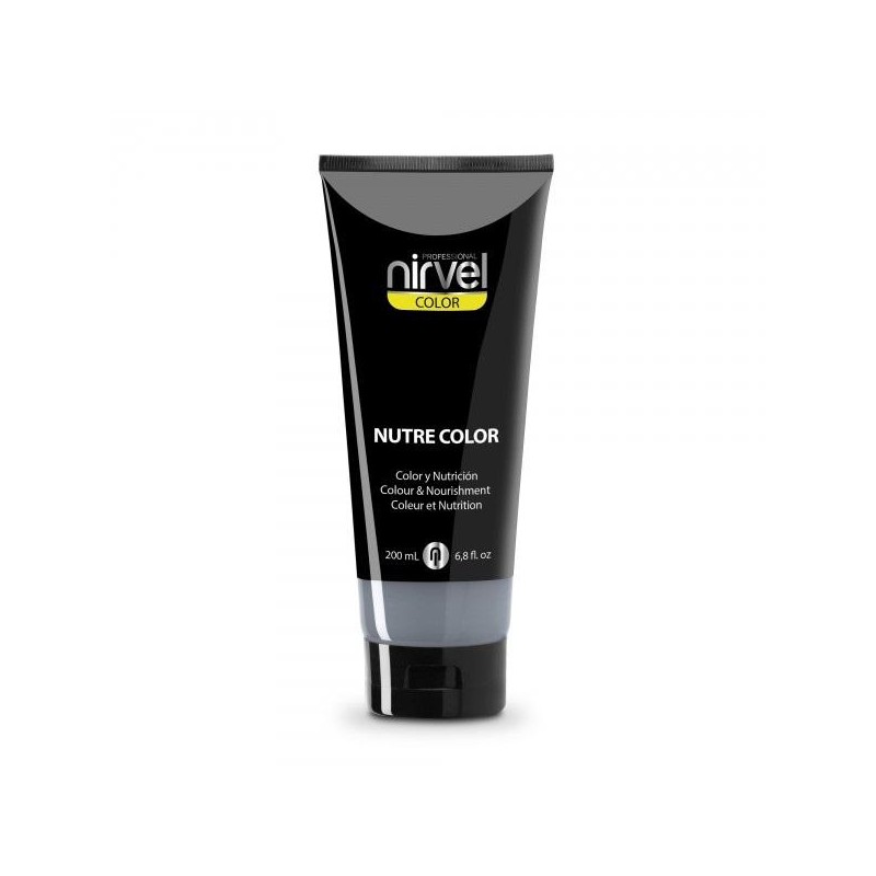 Nirvel Color Coloracion Temporal Y Nutricion Nutrecolor Plata 200 Ml. Ref. 8284