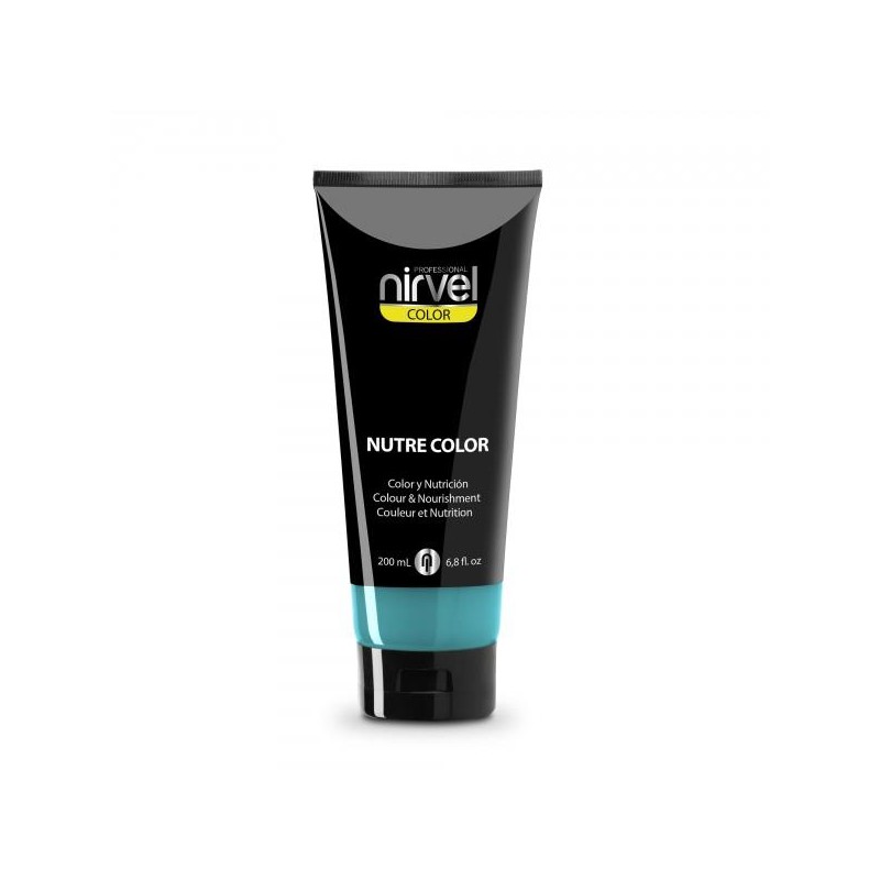 Nirvel Color Coloracion Temporal Y Nutricion Nutrecolor Turquesa 200 Ml. Ref. 6706