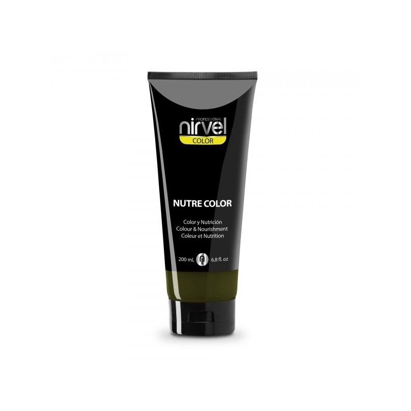 Nirvel Color Coloracion Temporal Y Nutricion Nutrecolor Verde 200 Ml. Ref. 7991