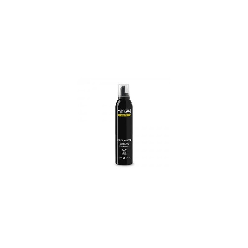 Nirvel Color Espuma Volumen Fija Y Realza Color Rojo Color Mousse 300 Ml. Ref. 6318