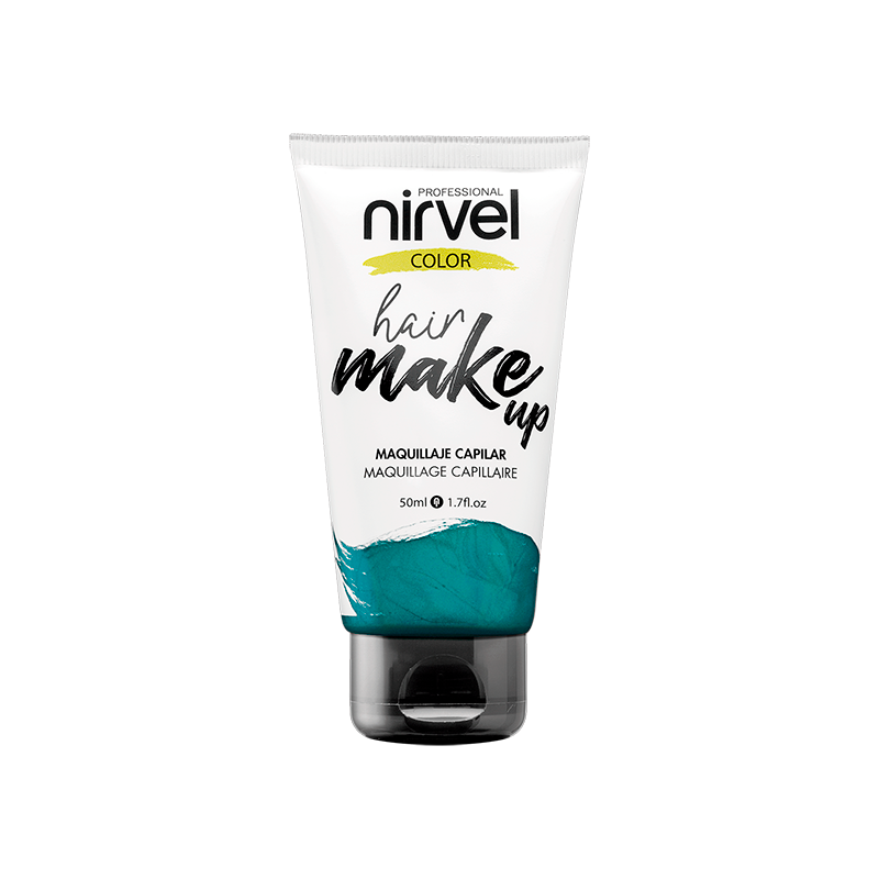 Nirvel Color Maquillaje Capilar Hair Make Up Aquamarine 50 Ml. Ref. 7464