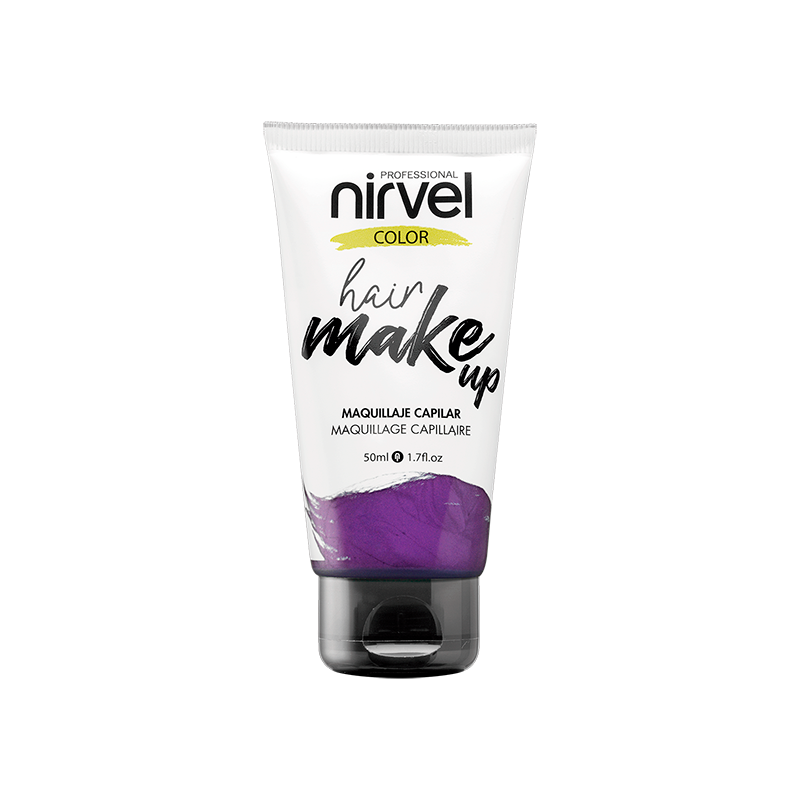 Nirvel Color Maquillaje Capilar Hair Make Up Purple 50 Ml. Ref. 7469