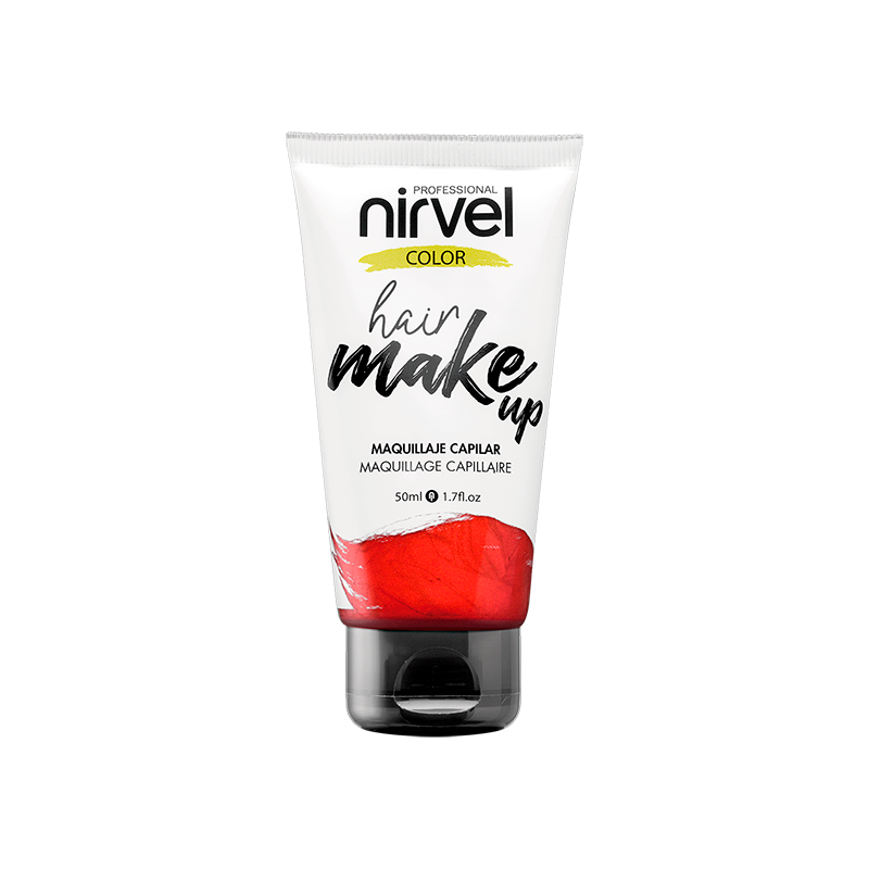 Nirvel Color Maquillaje Capilar Hair Make Up Red 50 Ml. Ref. 7460