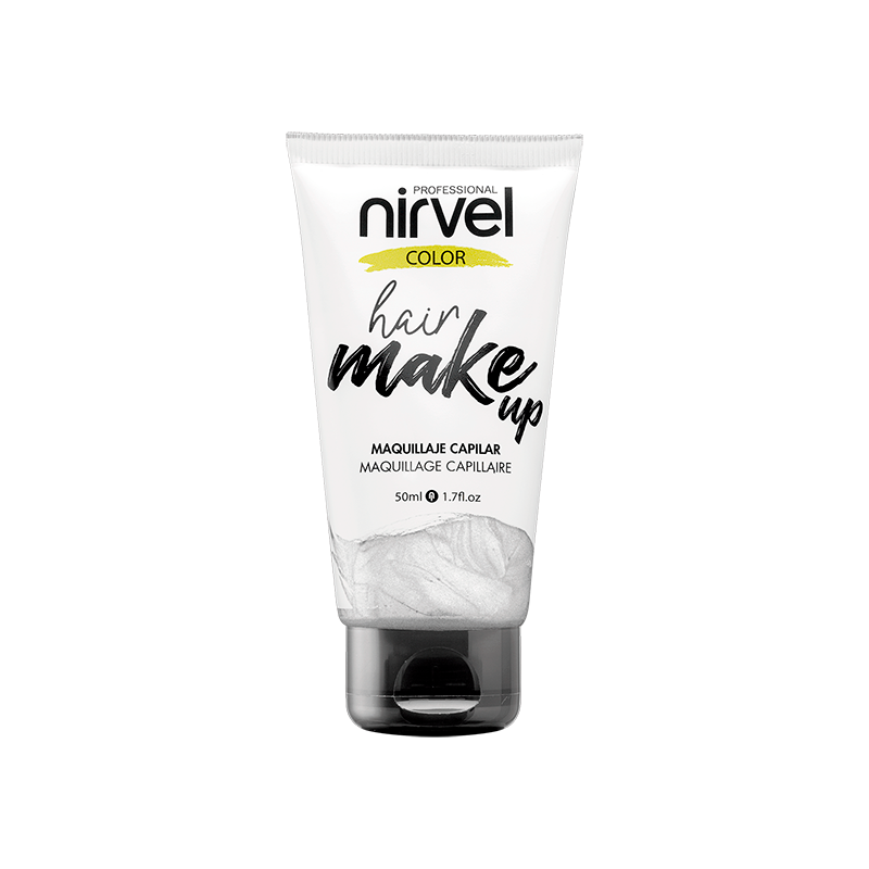 Nirvel Color Maquillaje Capilar Hair Make Up Silver 50 Ml. Ref. 7461